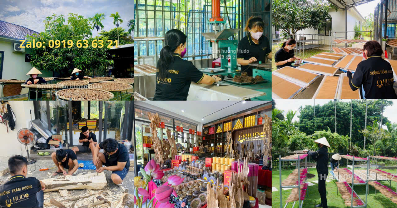 XƯỞNG TRẦM HƯƠNG TỰ NHIÊN CAO CẤP